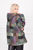 Immagine di CURVY GIRL SHEEPSKIN COLOURFUL QUALITY COAT JACKET